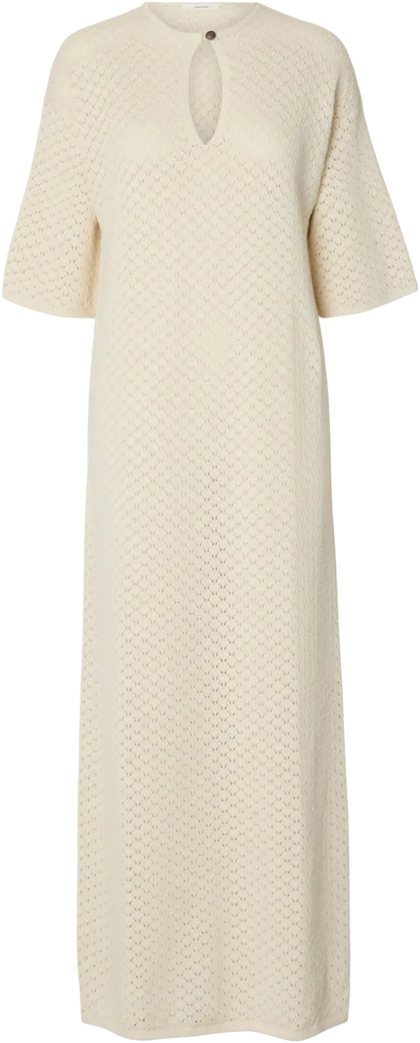 Ivy 2/4 Knit Structure Dress - Birch