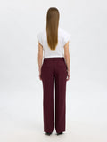 Rita Mw Wide Pant - Fig Melange