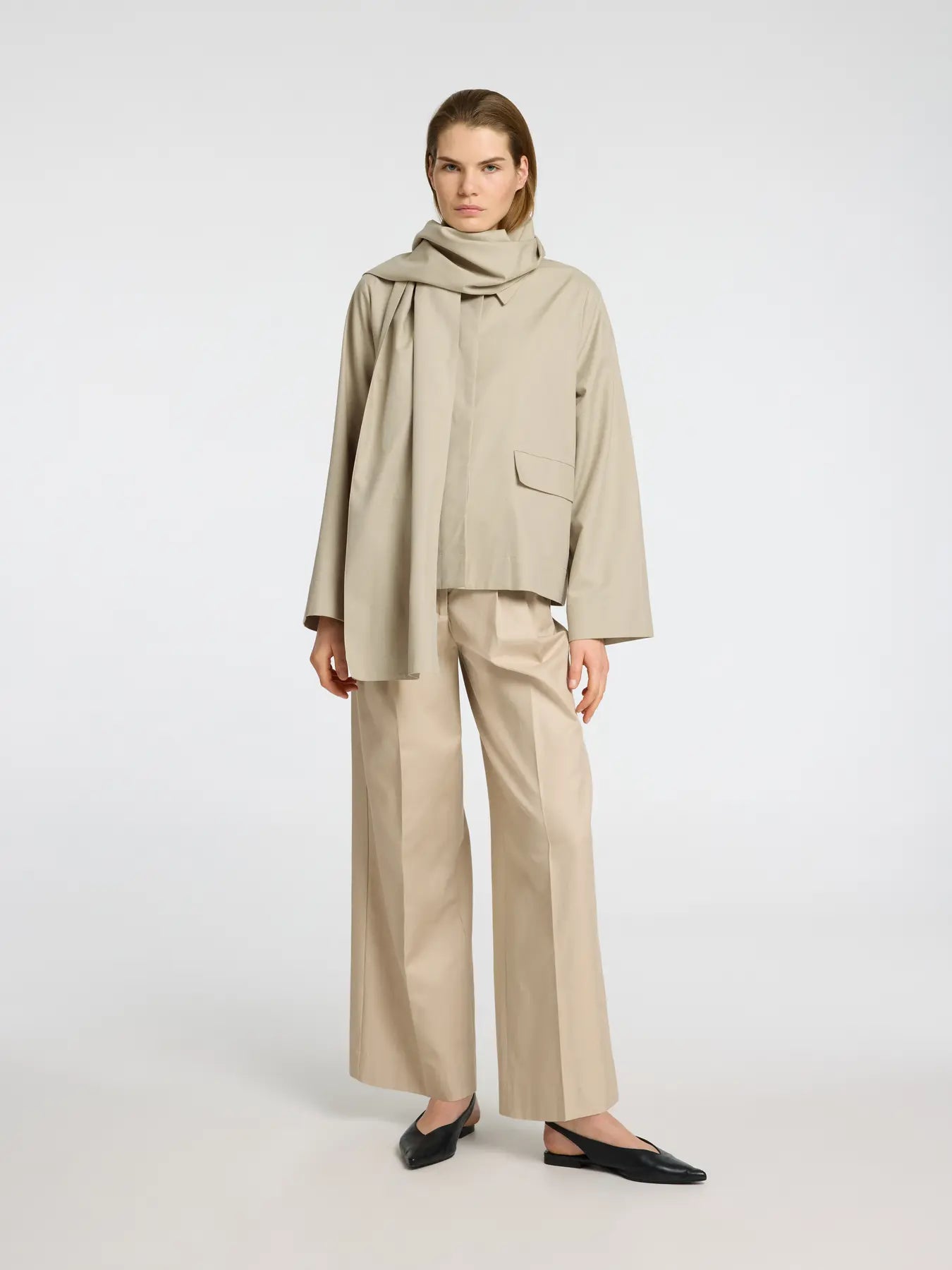 Pamina Scarf Jacket - Island Fossil
