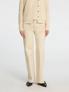 Alice Hw Wide Long Ecru Jeans Noos - Ecru