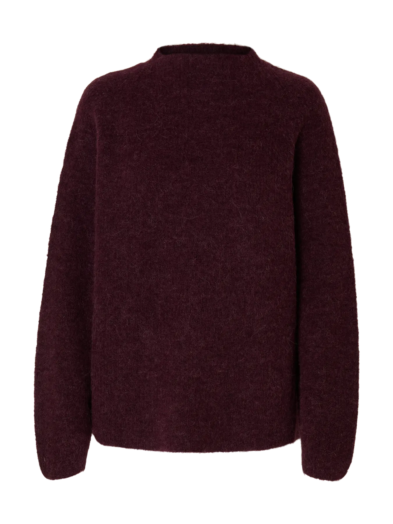 Sia Ras Ls Knit T-Neck - Fig