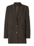 Rita Ls Relaxed Blazer - Delicioso Melange