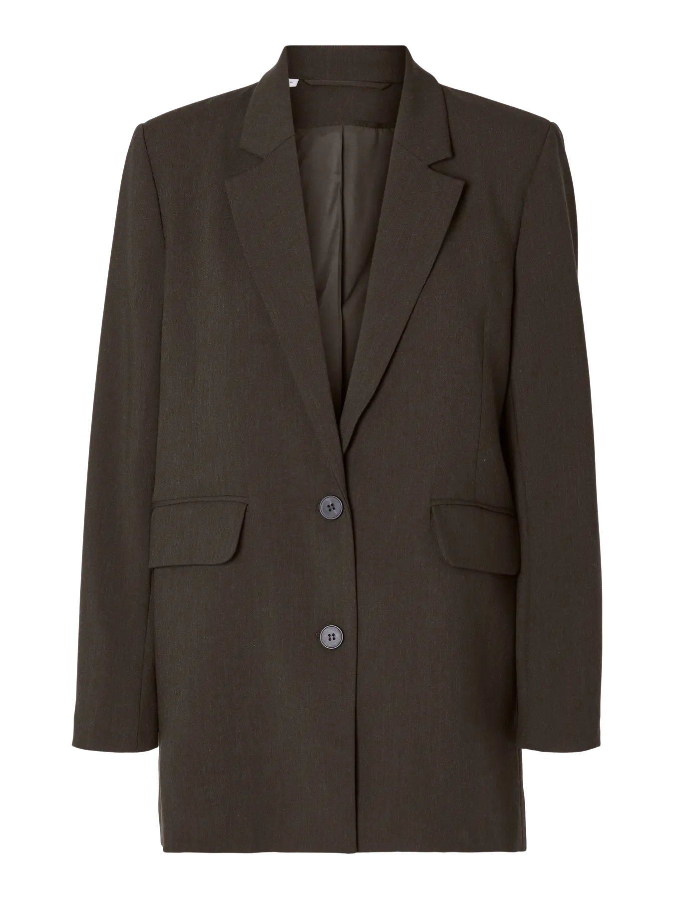 Rita Ls Relaxed Blazer - Delicioso Melange