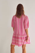 Lillianna Dress - Pink Sugar Combo