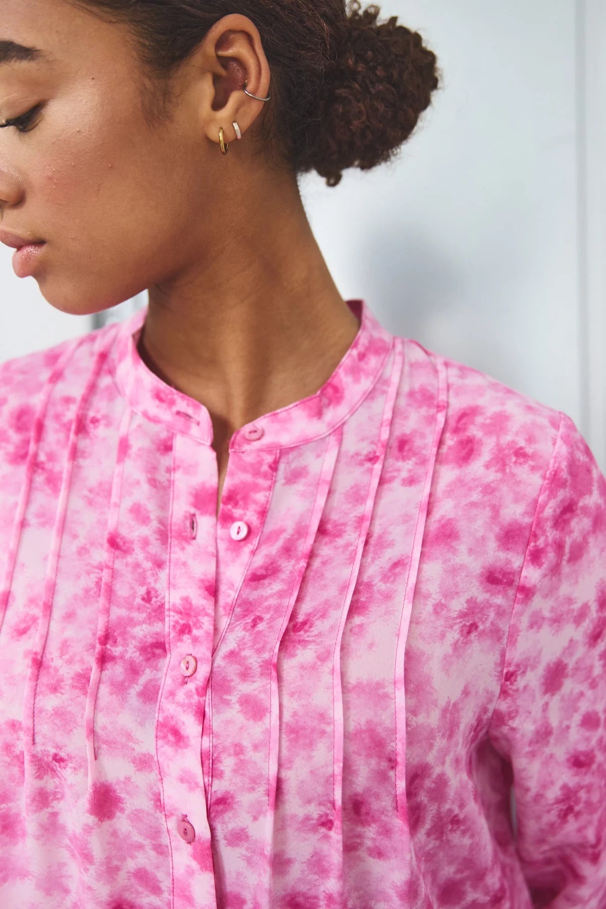 Imogene Dress - Trudy Pink Print