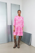 Imogene Dress - Trudy Pink Print