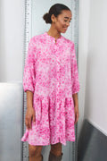 Imogene Dress - Trudy Pink Print
