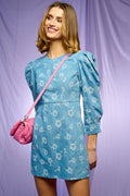Petra Dress - Blue Denim