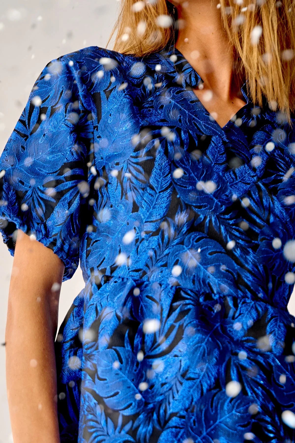Alaska Aya Dress - Blå/Svart