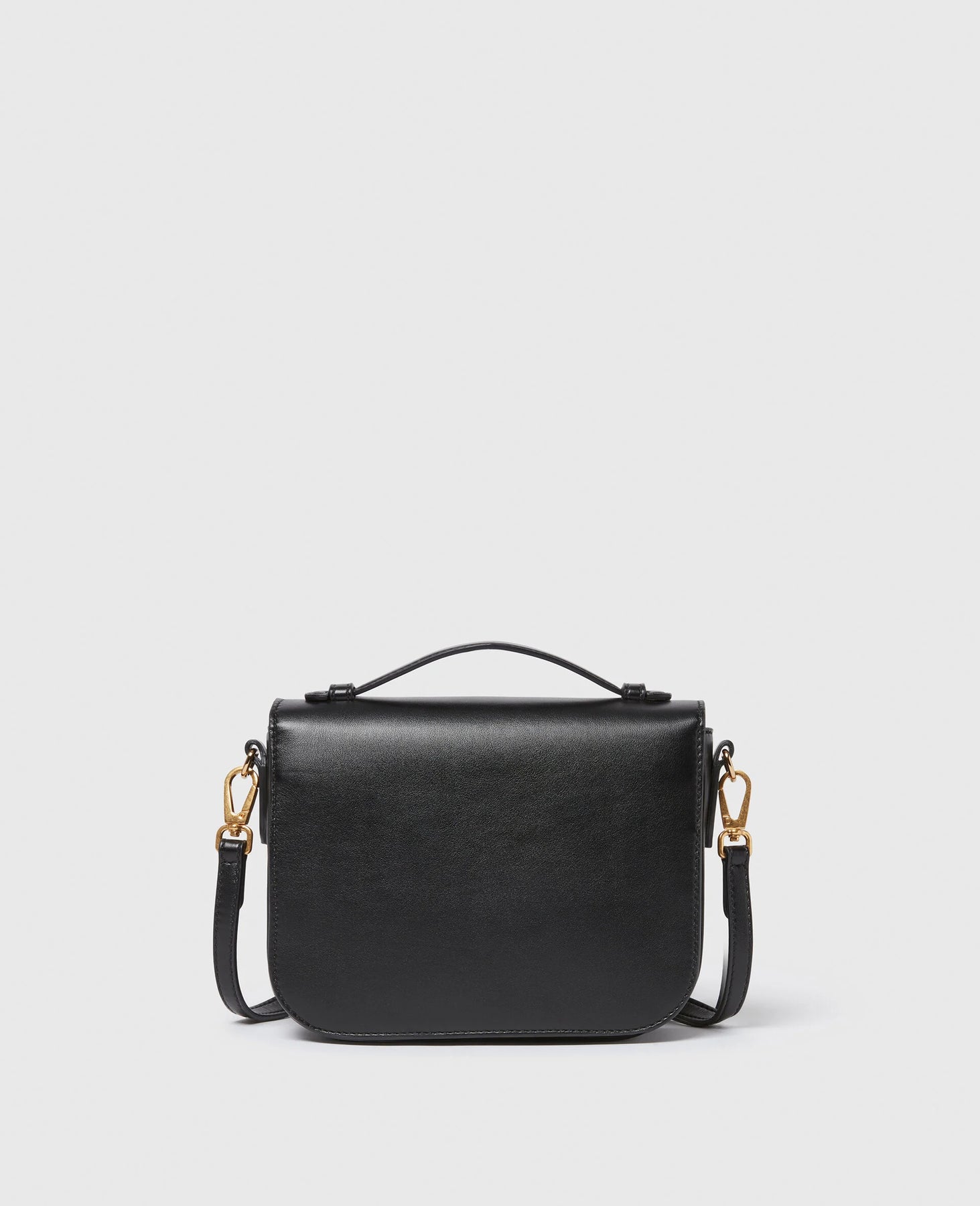 Logo Messenger Crossbody Bag - Svart