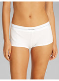 Ribbad Boyshort - Vit
