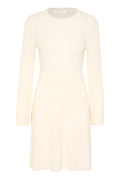 Antaligz Wool Short Dress - Egret