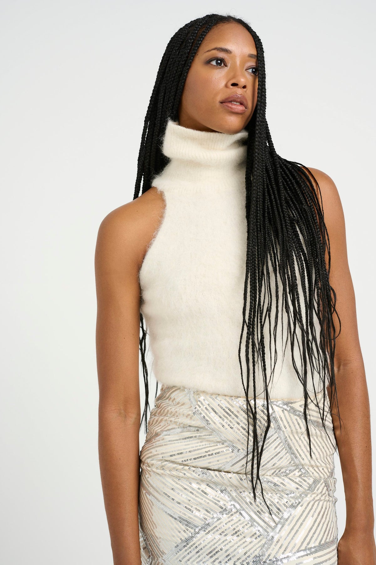 Sanagz Sl Rollneck - Egret