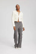 YalanaGZ Short Jacket - Egret
