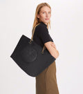 Ella Chain Tote - Black