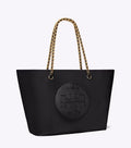 Ella Chain Tote - Black