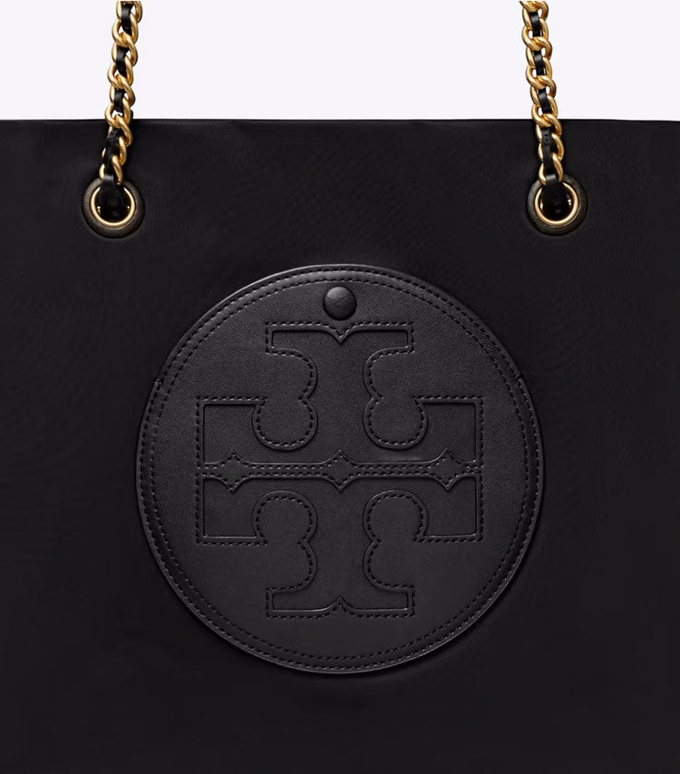 Ella Chain Tote - Black