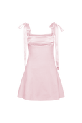 Ella Fitted Mini Dress - Rosa