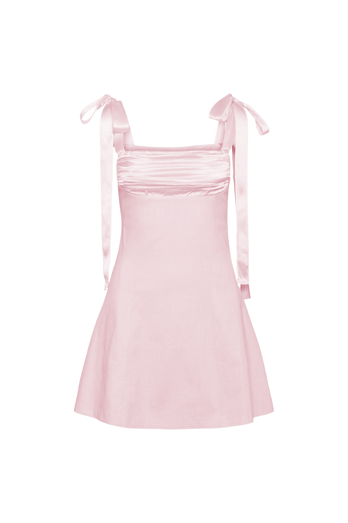Ella Fitted Mini Dress - Rosa