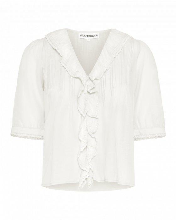Elliot Shortsleeve - Vit