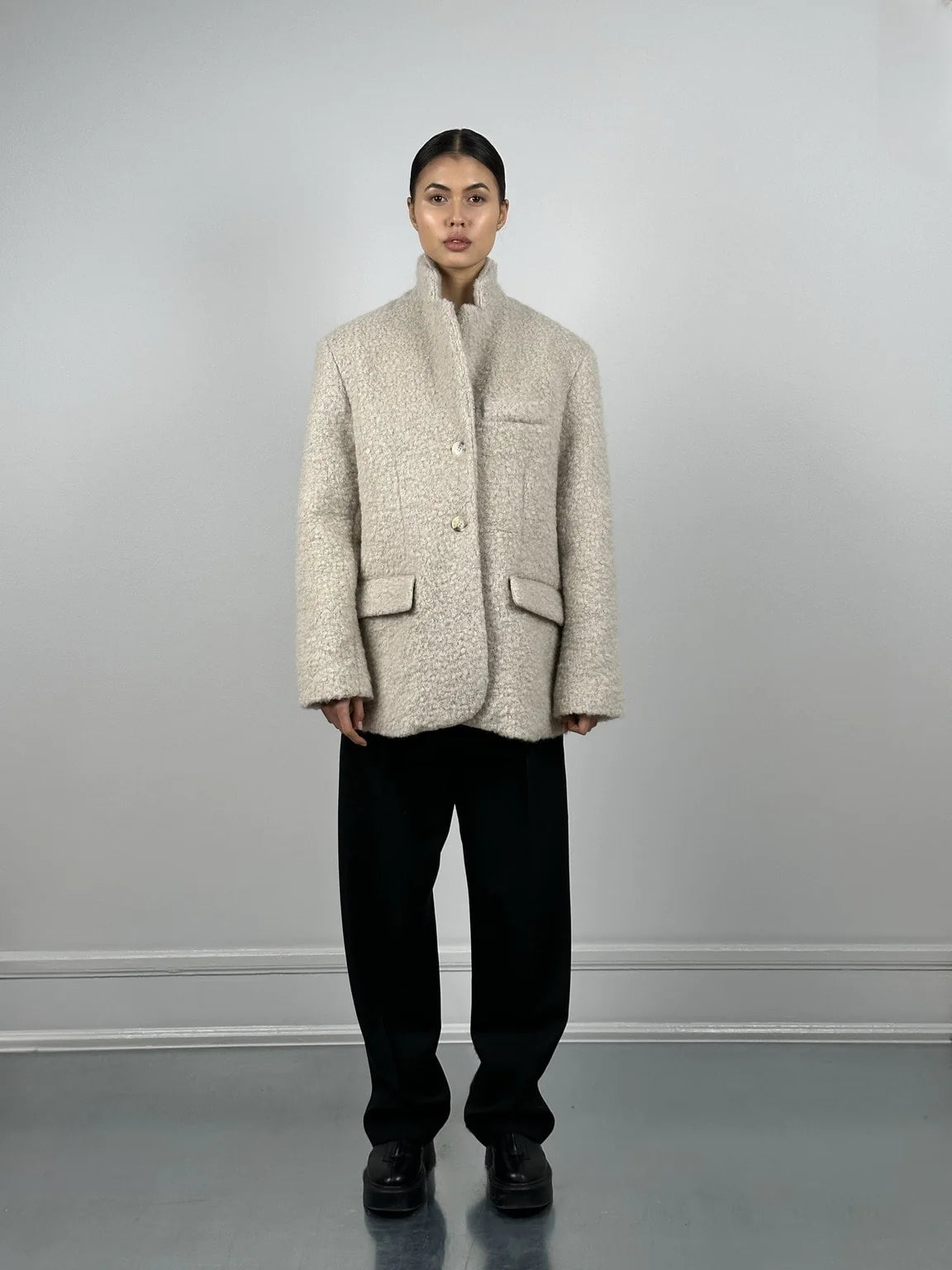 Emmi Wool Blazer - Beige