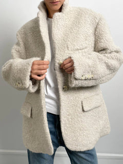Emmi Wool Blazer - Beige