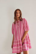 Lillianna Dress - Pink Sugar Combo