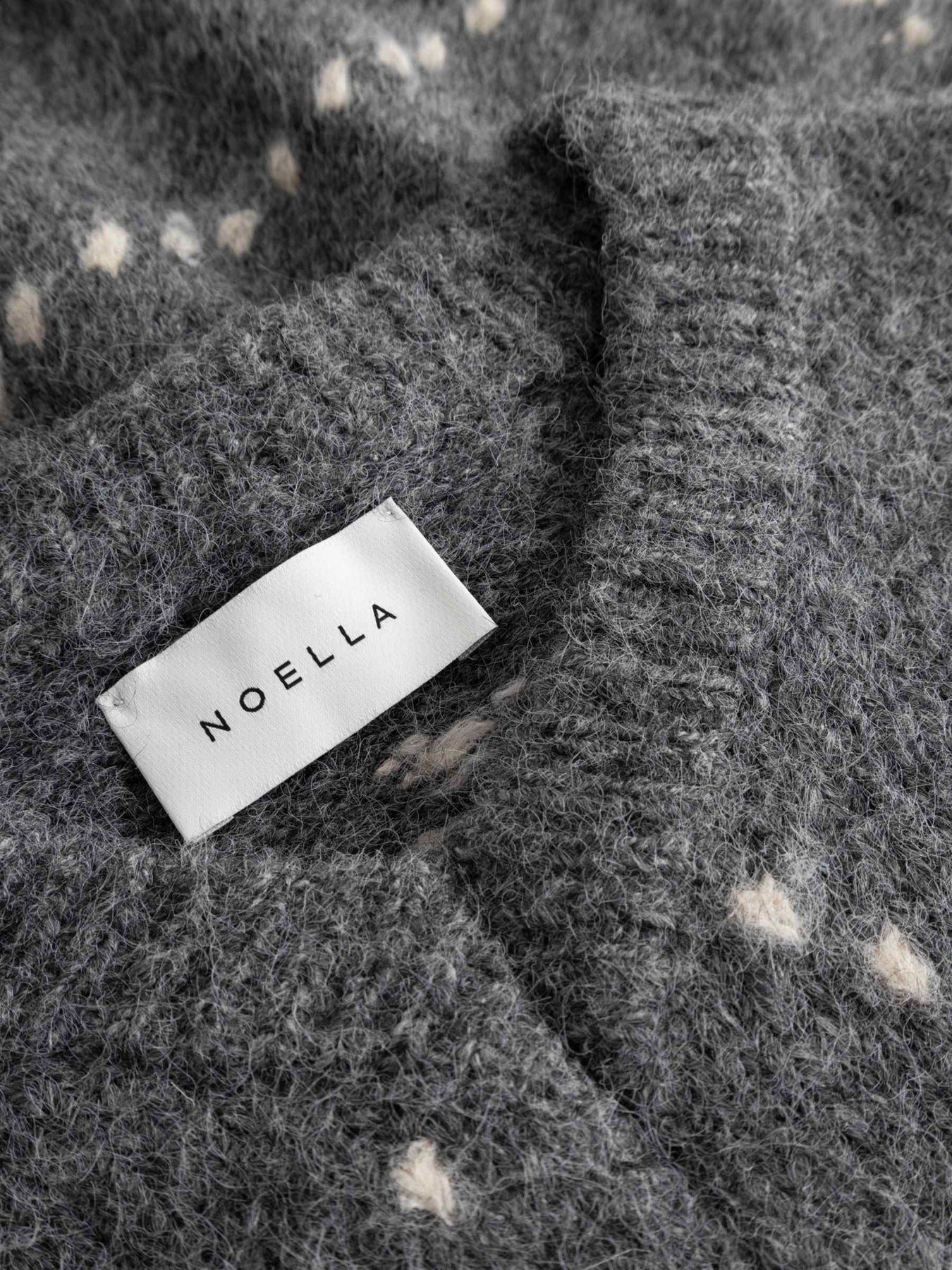 Lai Knit - Mellangrå Mel.