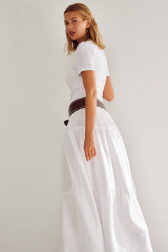 Leyla Skirt - White