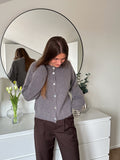 Kae Knit Cardigan - Brun