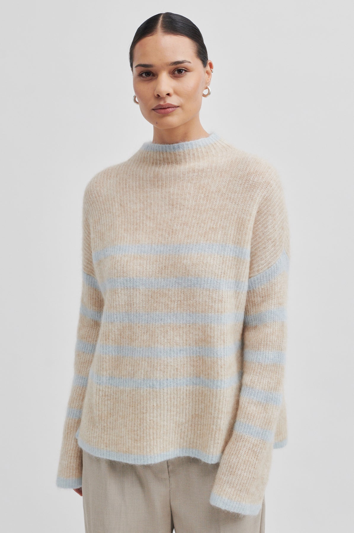 Ovalis Knit T-Neck - Starlight Blue