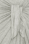 Jersey Wrap Skirt - Glacier Gray