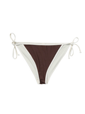 Contrast Baila Bikini Tanga - Hot Fudge Brown