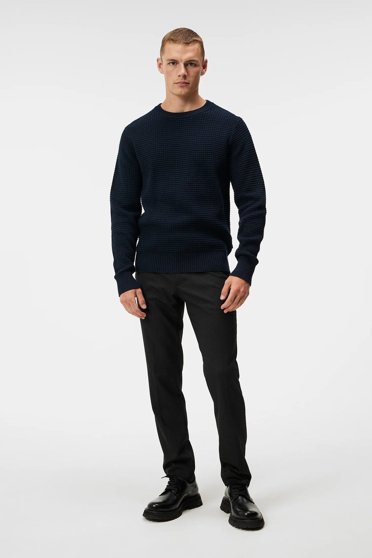 Oliver Structure Sweater I - JL Navy