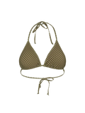 Polka Dot Bel Bikinitopp - Dark Olive