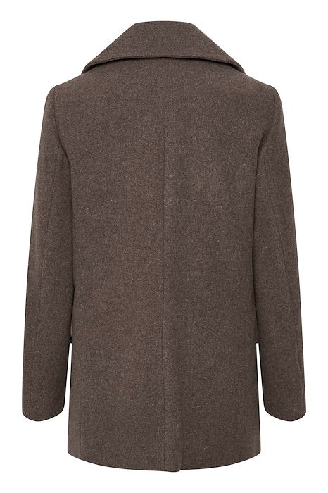 PerryIW Sailor Coat - Mocha Grey Melange