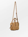 Suede Bree Bag - Almond Brown