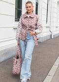 Sheila Jacket - Pink Rush/Ice Cream