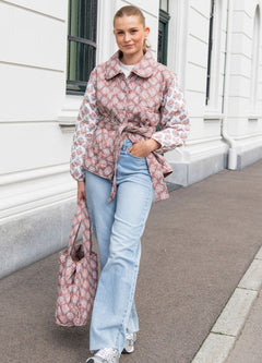 Sheila Jacket - Pink Rush/Ice Cream