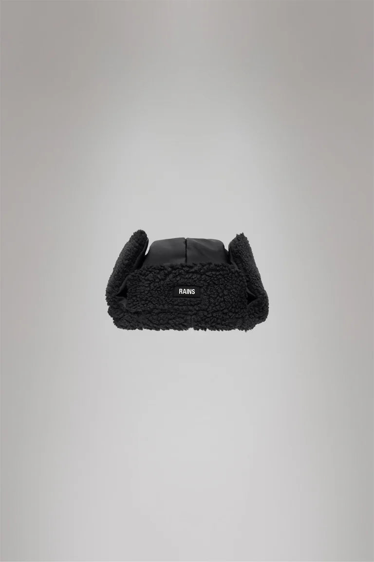 Fleece Trapper Hat W2T3 - Svart
