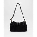 Maria Stitch Suede - Svart/Guld