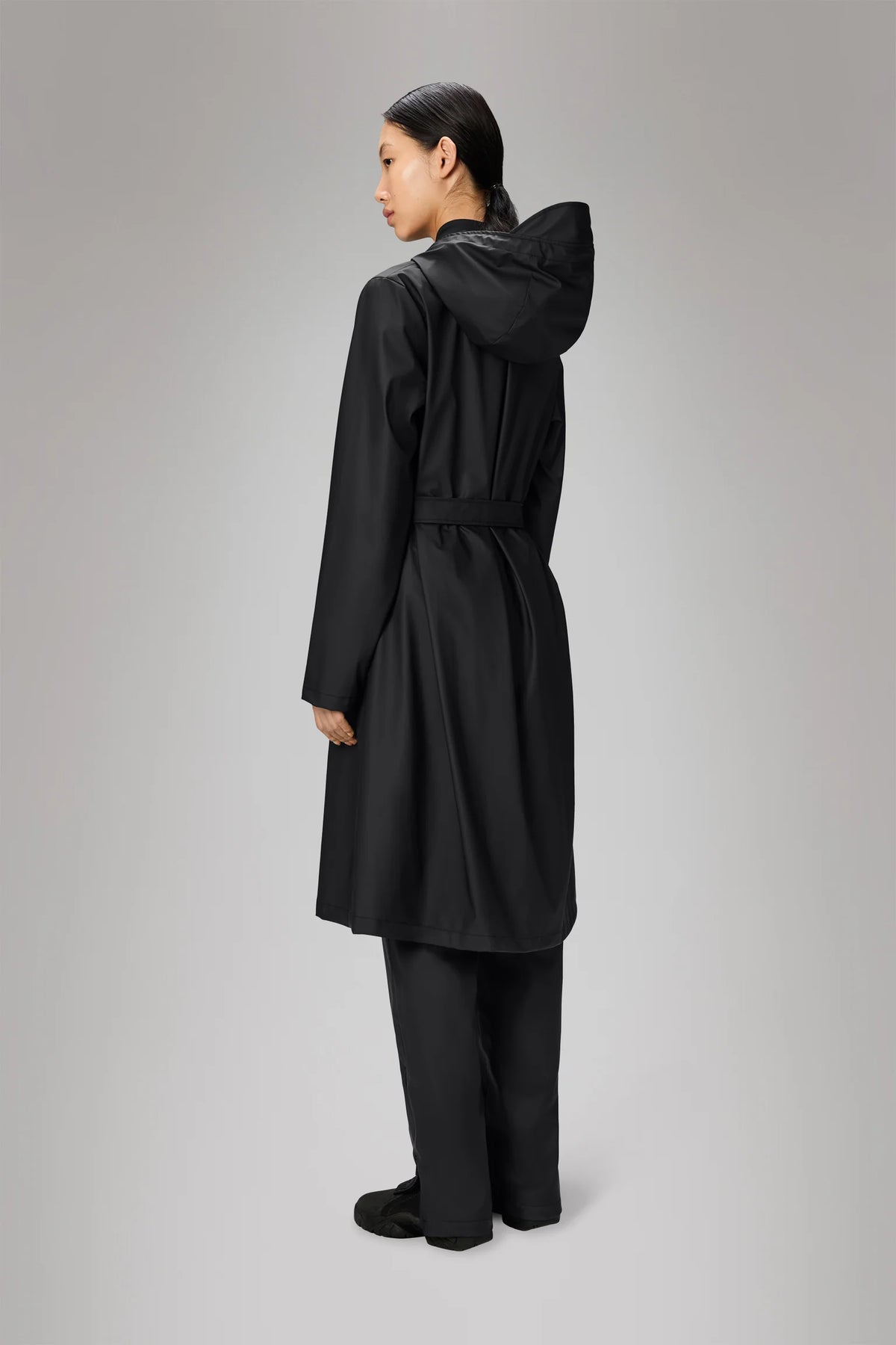 A-Line Longer Jacket W3 - Svart