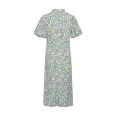 Ruth Long Dress - Lavender Flower