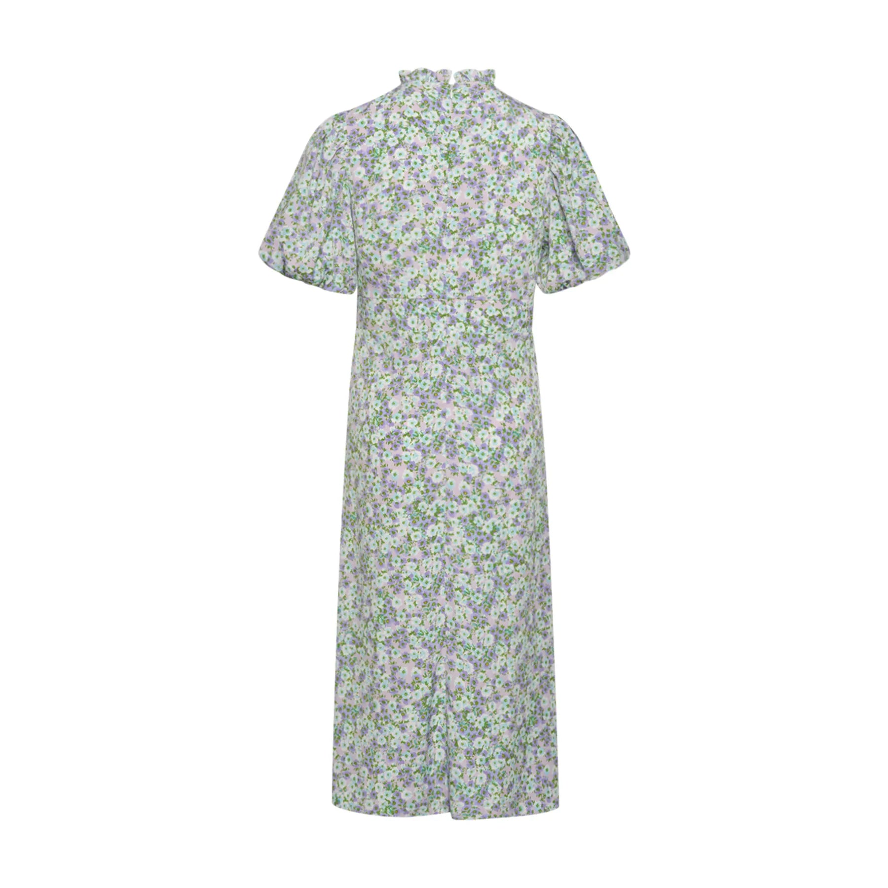 Ruth Long Dress - Lavender Flower