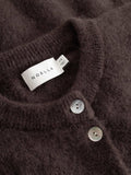 Kae Knit Cardigan - Chokladbrun