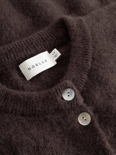 Kae Knit Cardigan - Chocolate