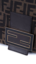Fendi Vintage Baguette Axelväska - Brun