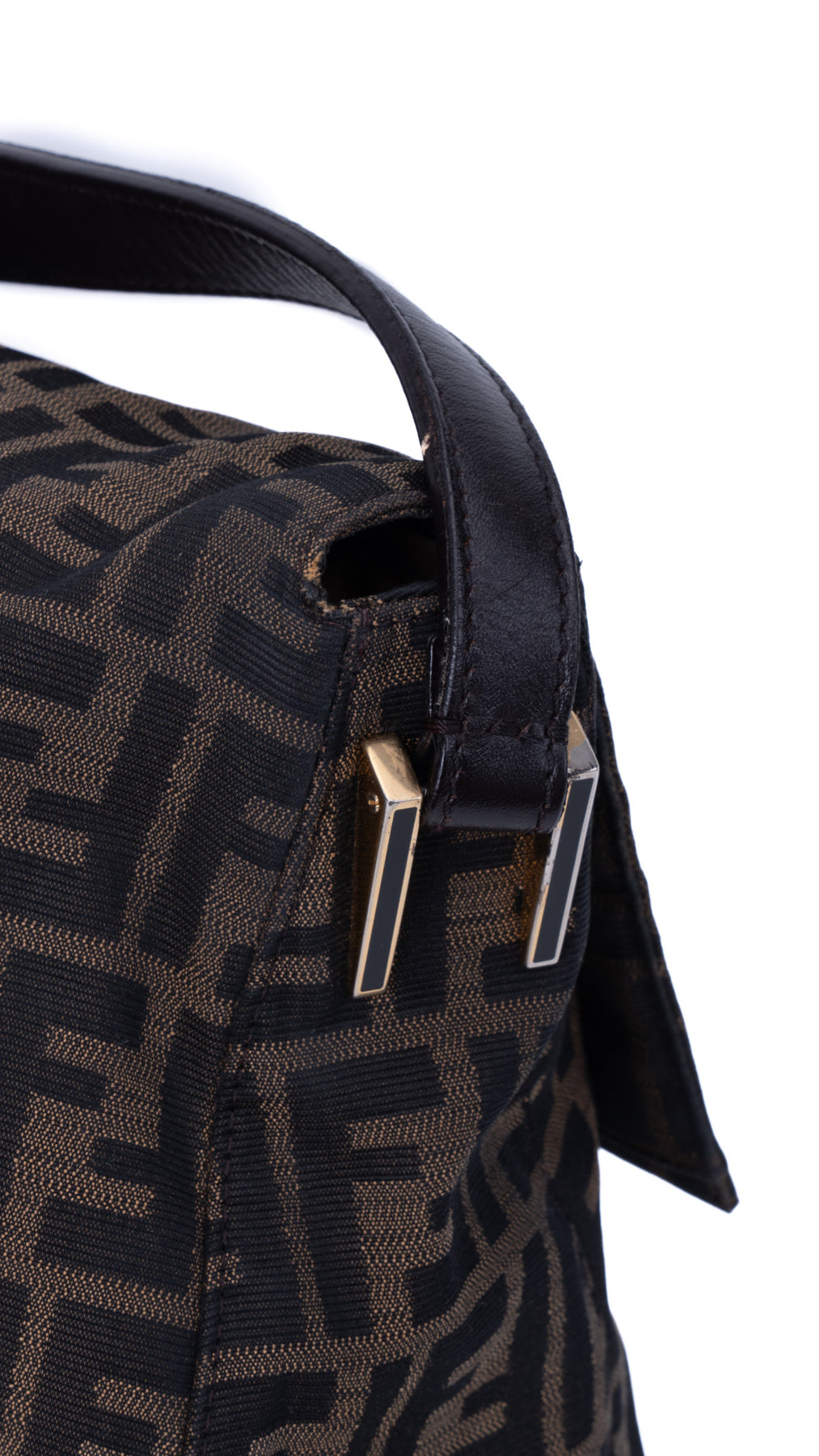 Fendi Vintage Baguette Axelväska - Brun