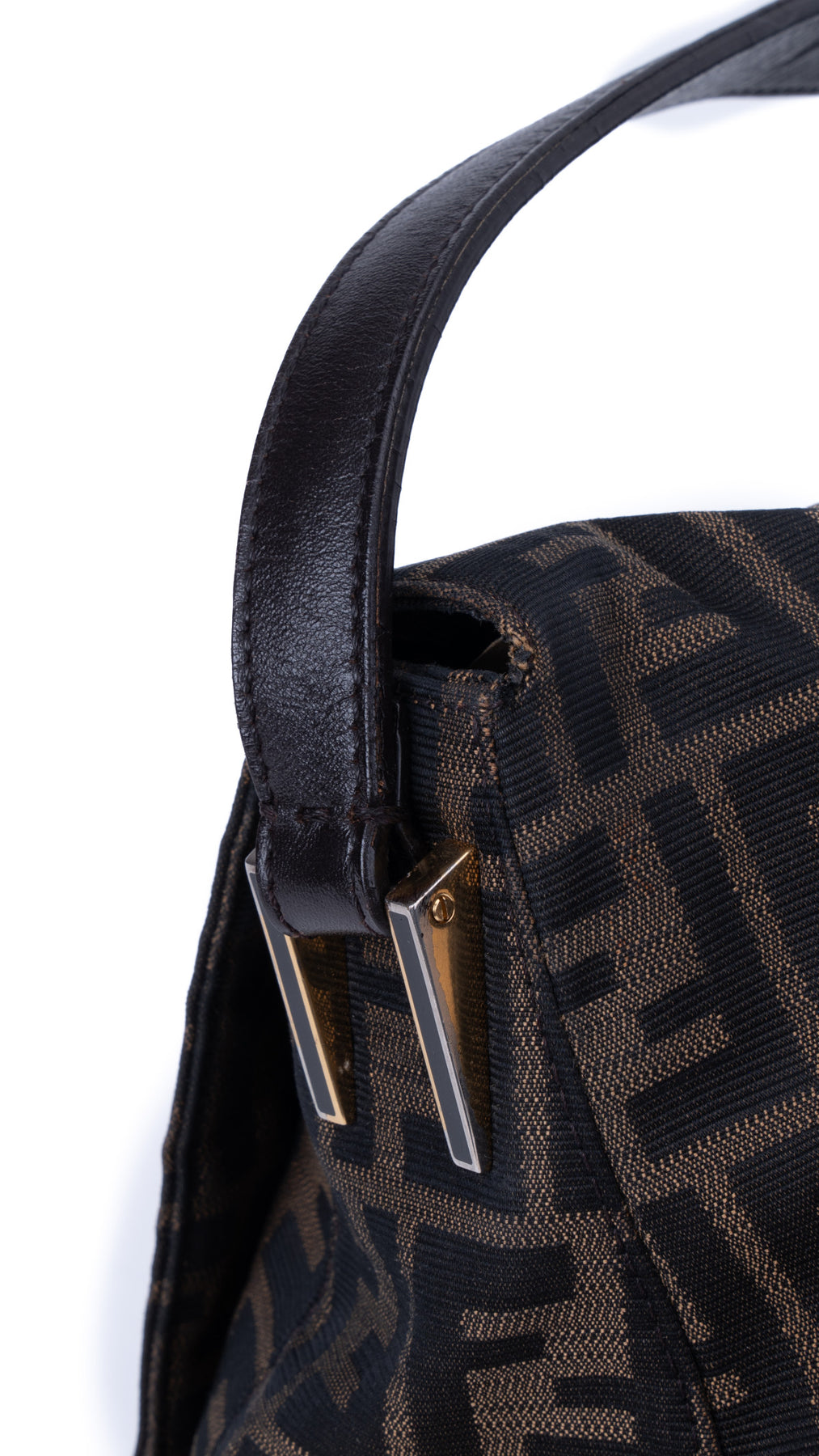 Fendi Vintage Baguette Axelväska - Brun