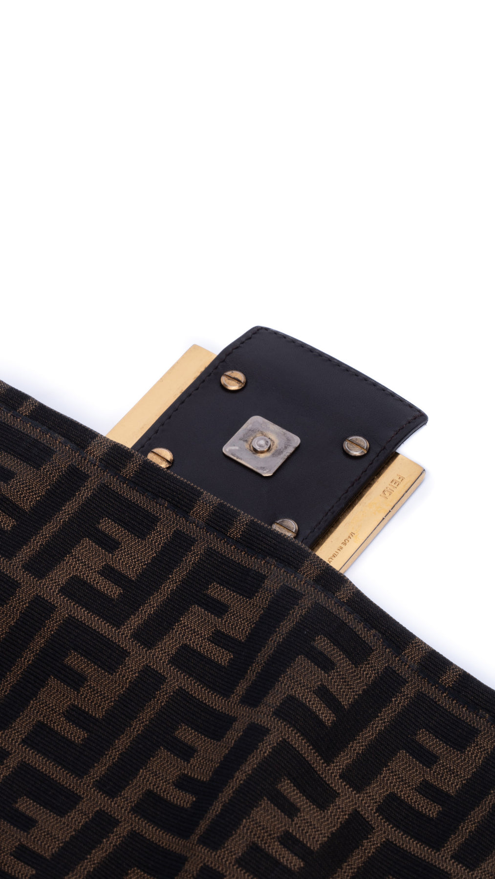 Fendi Vintage Baguette Axelväska - Brun